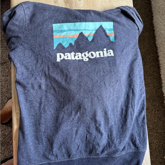 Patagonia Hooded Sweater Women's Med Midweight Knit Full Zip - Picture 5 of 5